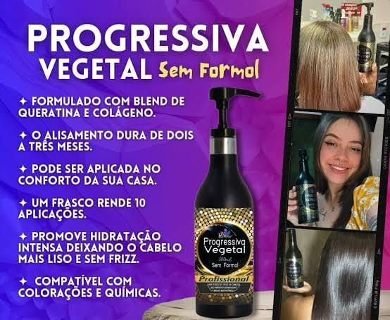 Progressiva Vegetal Havana | Pague Só na Entrega